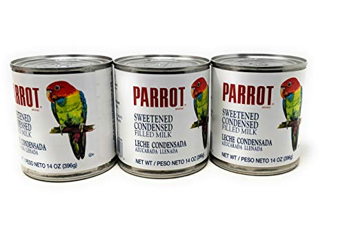 Parrot Brand Sweetened Condensed Filled Milk 14oz, 3 Pack