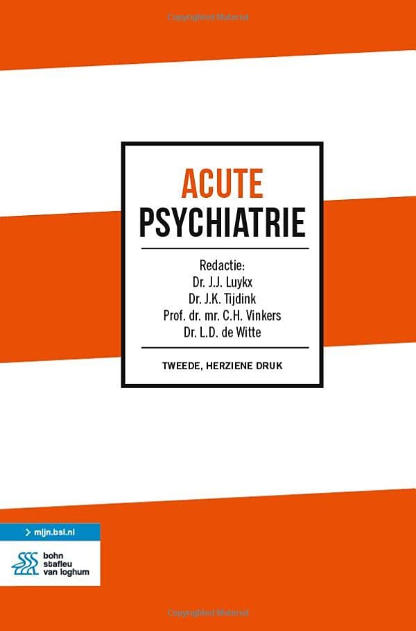 Acute psychiatrie (Dutch Edition)
