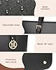 Miss Lulu Women's Waterproof Black Tote Bag for School & Work | Fits 13.3-inch Laptop | Spacious Handbag for Shopping & Everyday #2