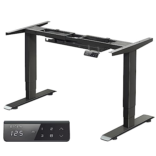 Eyojya Marco De Escritorio Eléctrico De Altura Ajustable De Acero Resistente Con Control De Memoria, Recordatorio De Tiempo Para Sentarse, Escritorio En Casa, Oficina, Mesa De Escritura Eyojya Marco De Escritorio Eléctrico De Altura Ajustable De Acero Resistente Con Control De Memoria, Recordatorio De Tiempo Para Sentarse, Escritorio En Casa, Oficina, Mesa De Escritura