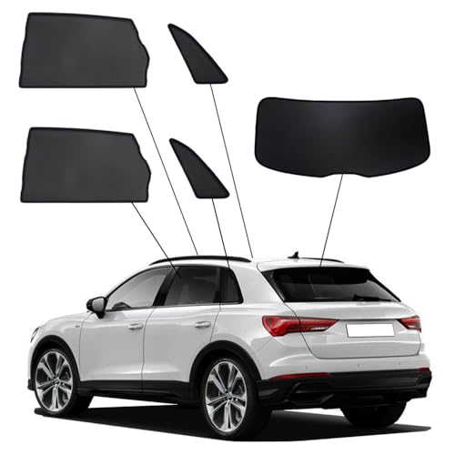 Protection visuelle Audi Q3 voyage en famille confort d'été voiture