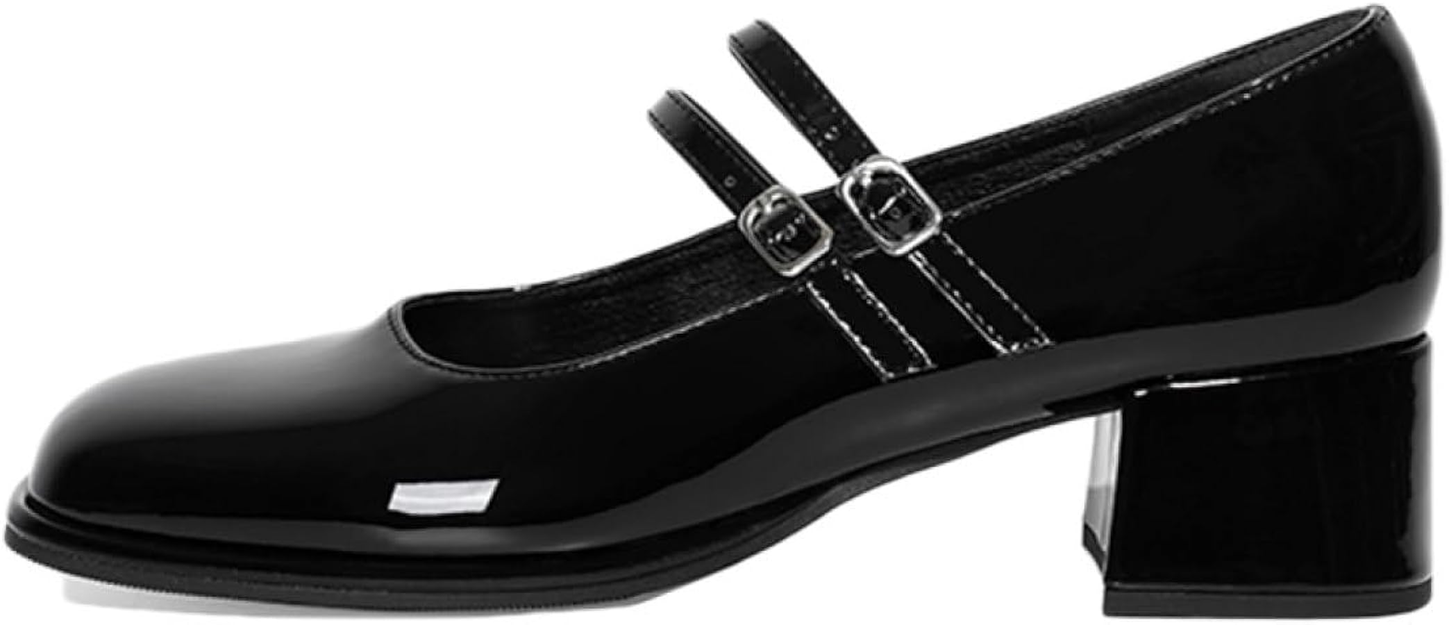 ストラップ　パンプス　5センチヒール　黒 セレパート パンプス 黒 ストラップ ヒール 歩きやすい 5cm