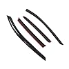 TuningPros Outside Mount Window Vent Visors Rain Guards Compatible with Cadillac SRX 2010-2016 | Side Window Wind Deflectors Rain Shields | Black Tinted, 4 Pcs Set, BGWV-690 #1