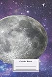  Composition Notebook: Cosmos A Fantasy Image Of The Moon And Stars And Orbs Fantasy (Composition Notebook, Journal) (6 x 9)