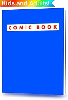 Krisp DRAW YOUR OWN COMIC BOOK for Kids and Adults - Blank Comics Storyboard Notebook