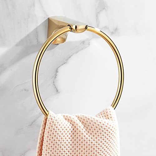 YHJZSM Portasciugamani Portasciugamani da Bagno Set da Parete, Portasciugamani, Porta fazzoletti, Scopino per WC, Treppiede, Gancio Singolo, Accessorio per Il Bagno Mensole/Portasciugaman