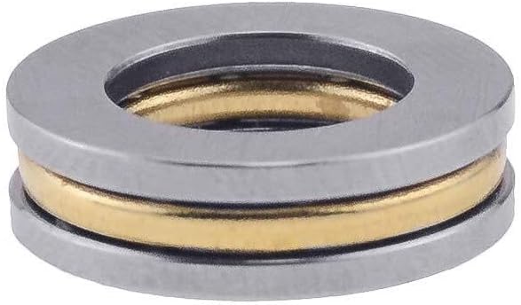 Bearings, 1pc F2-6M F2.5-6M F3-8M F5-10M F6-12M F7-15M F8-16M F10-18M F12-21M F12-23M Mini 3-in-1 Plane Axial Ball Bearing Thrust,High Load Carrying Capacity(F4-10M 4x10x4)