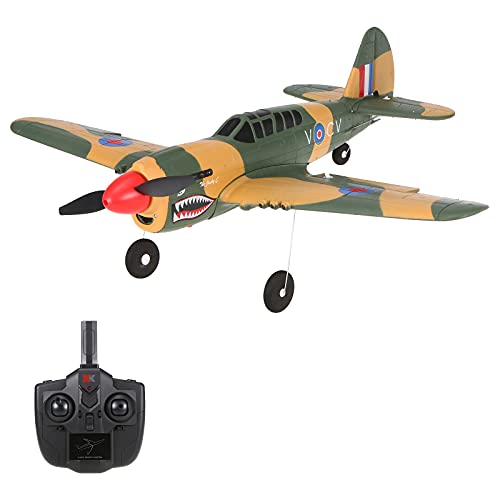 Get Special Price GoolRC RC Plane, WLtoys XK A220-P40 Remote Control Airplane, 2.4Ghz 4 Channel RC Aircraft Fighter with 6 Axis Gyro, 3D/6G Mode, Easy & Ready to Fly for Adults and Beginners