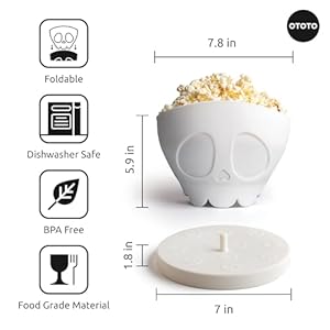 Ototonewscarypoppingsmicrowavepopcornpoppergothicpopcornmicrowavepoppersiliconemicrowavepopcornpoppercollapsiblebowlpopcornbowlshalloweengothaccessoriesgothgiftswhite Urban Country Home Decor Ototo new scary poppings microwave popcorn popper gothic popcorn microwave popper silicone microwave popcorn popper collapsible bowl popcorn bowls halloween goth accessories goth gifts white urban country home decor