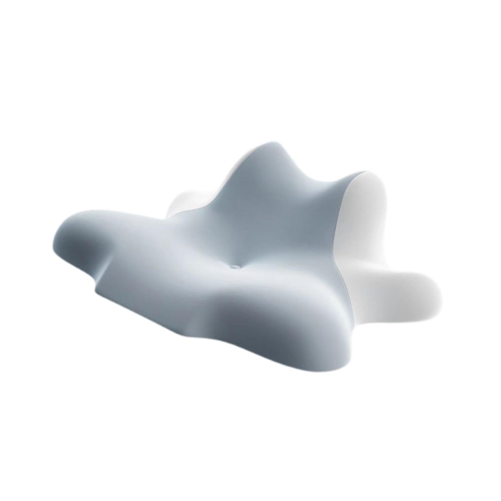 Cuscino in memory foam per dormire, sdraiarsi, sdraiarsi, per dormire, schiena, addominali, uomini/donne, accessori da letto, supporto cervicale, ergonomico, (blu)