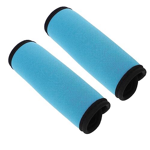 Healvian 2 Piezas Cubiertas de Manija de de Mano Neopreno Equipaje Accesorios de Viaje Prácticos y Resistentes Camping y Excursiones
