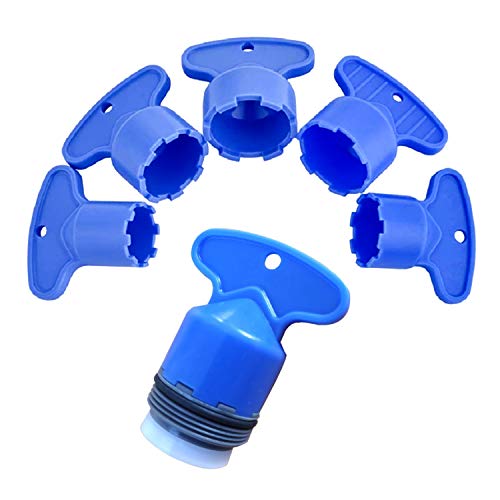 QISF 5 PCS Cache Faucet Aerator Key,M 16.5/18.5/21.5/22.5/24,with 1 PCS Faucet Aerator Wrench for Aerators Water Saving Faucet Replacement