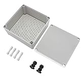 MAKERELE Waterproof Electronic DIY Projects Cable Enclosure Outdoor 6.89”6.89”3.94” (175175100mm) Ou