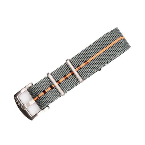 Image of BluShark - Original Collection Military-Style Waterproof Watch Strap, Fits All Timepiece Brands, Durable Nylon Wristwatch Accessories with Stainless Steel Buckle - 18mm, 20mm, 22mm & 24mm Watch Bands