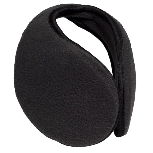TOP HEADWEAR Winter Fleece Ear Muffs Cozy Ear Warmer Cover Earmuff Dark Grey