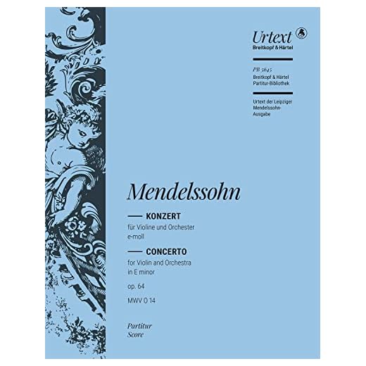 MENDELSSOHN - Concierto Op.64 en Mi menor para Violin y Orquesta (Partitura Director) (Urtext)