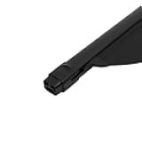 YISHUEE Cargo Cover for 2010-2014 Fit for Subaru Outback 2.5L Retractable Aluminum PVC Plastic,Black