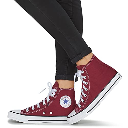 Converse Chuck Taylor All Star Season Hi Zapatillas de Estar por casa, Rojo, 46.5 para Hombre