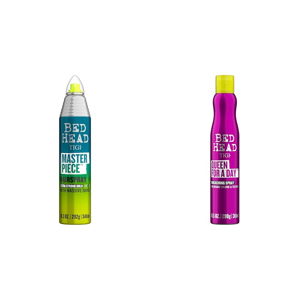 Amazon.com : TIGI Bed Head Master Piece Hairspray with Extra