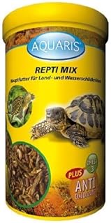 Aquaris Repti Mix - Turtle Food - 55 g / 250 ml Main Food Water Turtles Feed of Water Turtles and Marsh Turtles with Gammarus and Shrimps product image