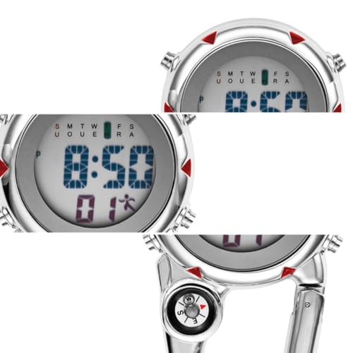 Reloj de montaña luminoso con brújula integrada y cristal resistente 3