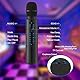 Aceshop Karaoke Drahtloses Mikrofon Tragbares Handheld-Bluetooth-Lautsprechermikrofon, Drahtlose Mikrofone Karaoke-Maschine Heim-KTV-Player Kompatibel mit Android- und iOS-Geräten für Party/Gesang