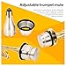 Trumpet Cup Mute - Premium Rubber Cup Mute for Trumpet, Enhances Tone Quality with Warm, Mellow Sound - Durable and Easy to Use for Practice and Performances