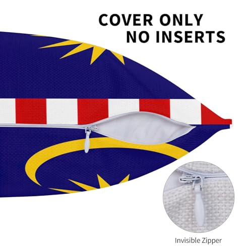 Housse de coussin Malaisie textile premium pour canapé élégant