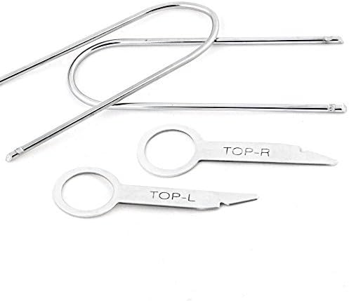 AFA Tooling - Replacement for Radio Removal Tool 1C0-051-530 and T87P-19061-A for Ford, Volkswagen, Mercedes & Audi - Won't Bend or Break