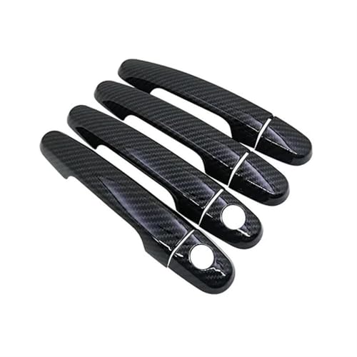 Cubierta de manija exterior Black 1 de alta precisión para Toyota Aygo