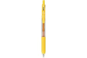 ZEBRA Sarasa Yellow Gel Pen: Your Vibrant Writing Companion
