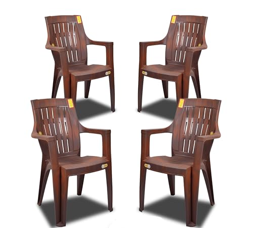 Image of High Back Ortho Chair Premium Heavy Duty Chair (Weight Bearing 150 kg) (Pack of 4)
