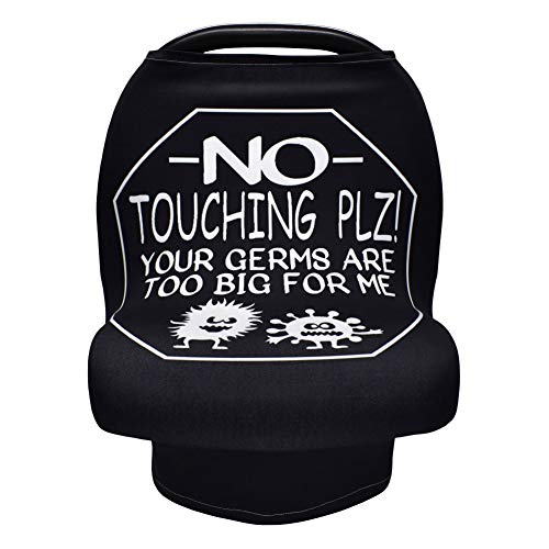Redcolourful YYJ-BABYZMH1223-BEB8DFE7BB Baby Care Supplies, Multifunctional Nursing Towel Baby Safety Seat Sunshade Windshield Cover Black cover