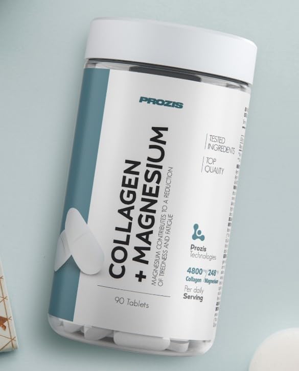 Prozìs Collagen + Magnesium 90 compresse- collagene e magnesio- Rinforza ossa e articolazioni