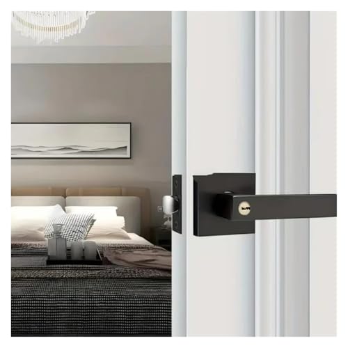 Masque de confidentialité intérieur pour poignée de porte dorée
