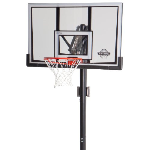 Lifetime 52-Inch Shatter-Proof Backboard In-Ground Basketball System