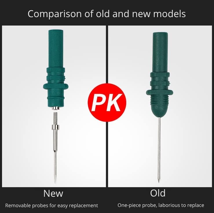 Miniatura 5 de 5 sondas de silicona flexibles HT307A, sondas de diagnóstico automotrices, perforadoras para cables de calibre pequeño