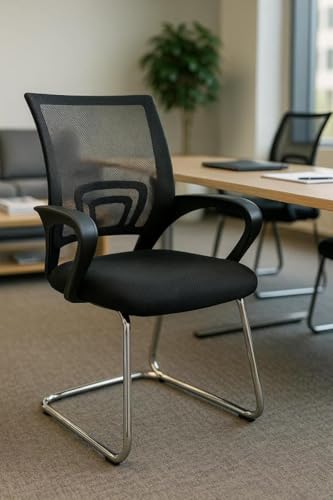 Regalos Miguel - Silla de Oficina sin Ruedas Confidente Midi - Máxima Ergonomía - Ideal para Escritorio y Gaming