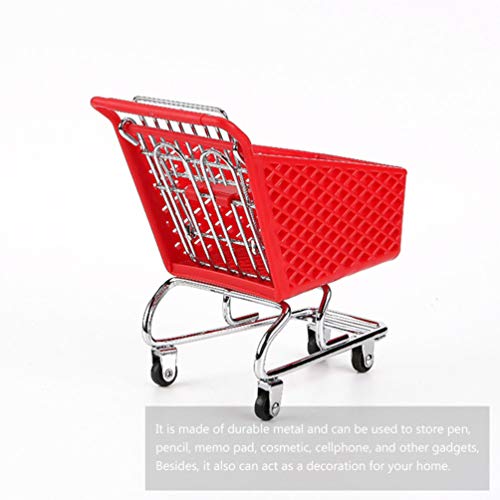 NICEXMAS Carrinho de Mão de Mini Supermercado 5. 50X5. 38X3. Modo de Carrinho de Compras de 34 Poleg