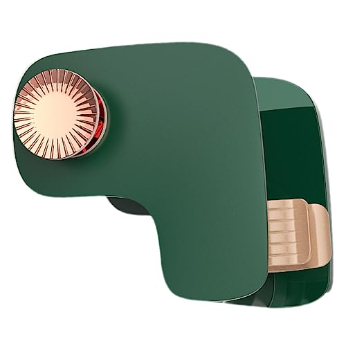 Mikinona Wall Mounted Hair Dryer Holder Stylish Bathroom Organizer for Blow Dryer Punch Design Durable and Stable Hair Dryer Rack for Bedroom and Bathroom Decor