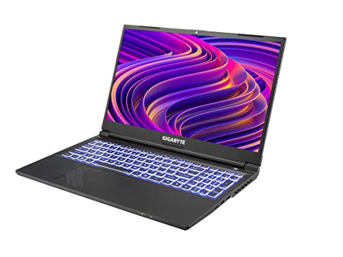 Image of GIGABYTE G5 KE: 15.6 inch FHD 144Hz, NVIDIA GeForce RTX 3060 Laptop GPU 6GB GDDR6, Intel Core i5-12500H, 16GB Memory, 512GB SSD, Win11 Home, Gaming Laptop (G5 KE-52US213SH)