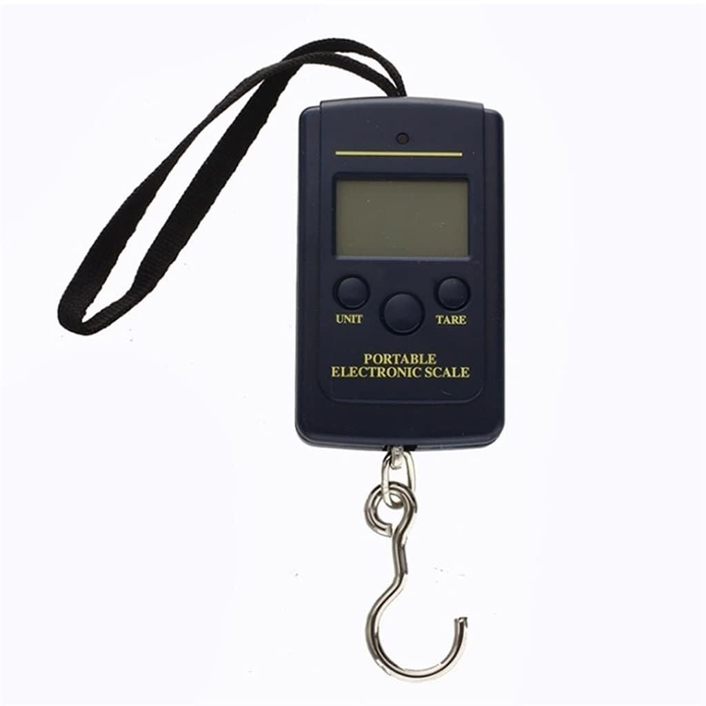 Portable Luggage Scale, Home 40kg Household Portable Electronic Scale Mini Portable Hanging Scale Hook Scale Luggage Fish Scale