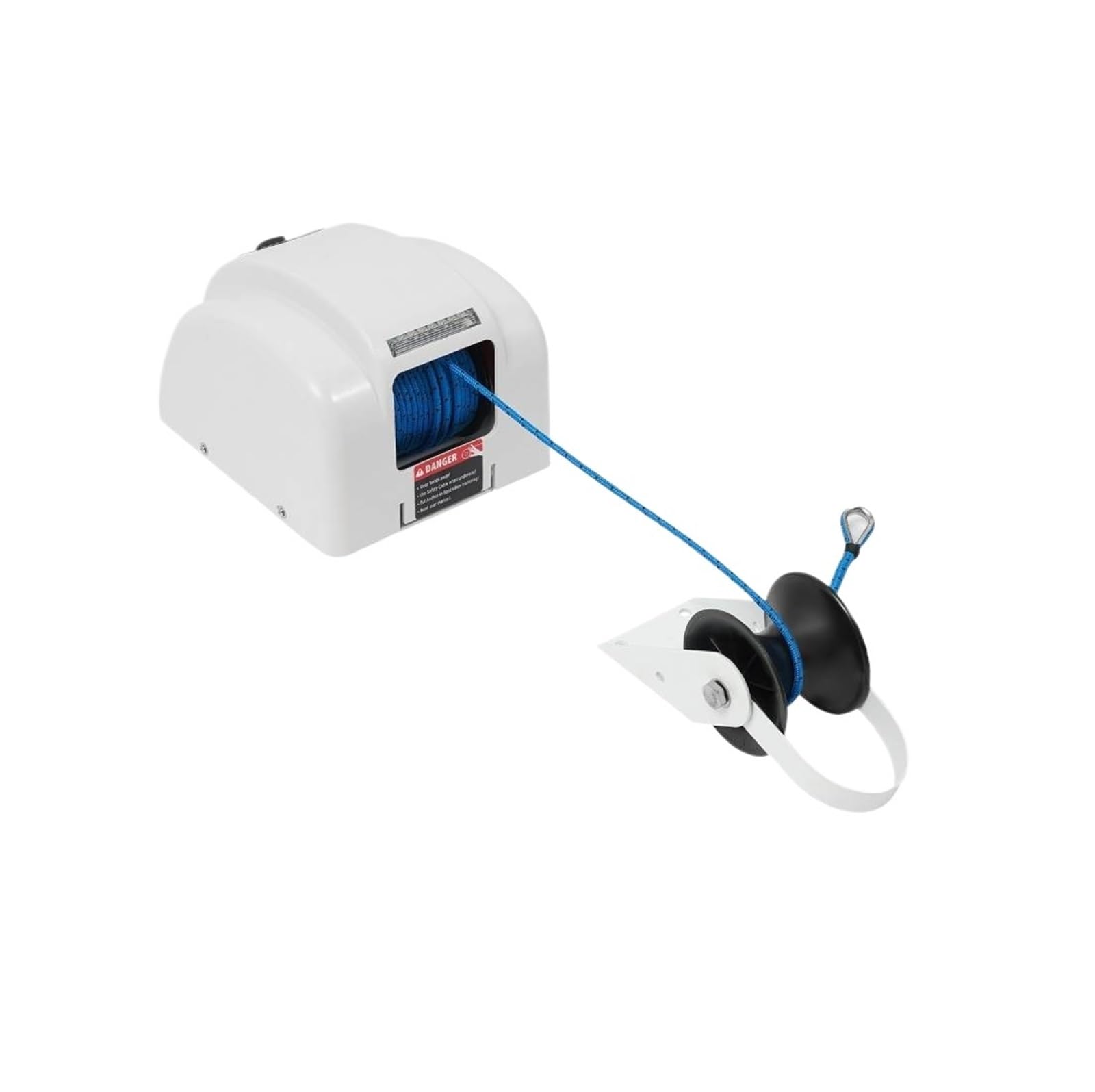 12V Boat Electric Anchor Winch with Remote Wireless Control Marine Saltwater 45LBS