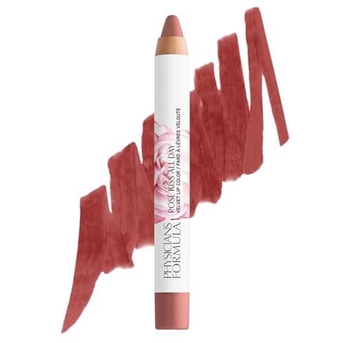 Physicians Formula Rosé Kiss All Day Velvet Lip Color Pillow Talk | Dermatologist Tested, Clinicially Tested