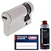 Produktbild ToniTec Set aus ABUS Schließzylinder Türzylinder als Halbzylinder EC660 GS gleichschließend inkl. 3 Schlüssel je Bestellung mit Sicherungskarte Größe 10 30mm + ToniTec Pflegespray