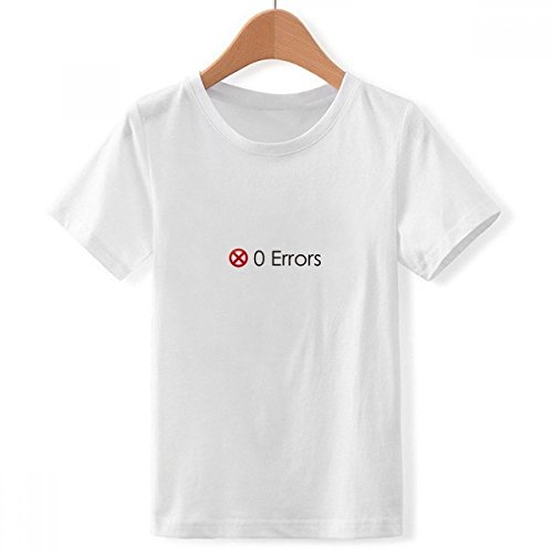 T-shirt Programmeur Aucune Erreur idéal pour le quotidien des garçons passionnés d'informatique