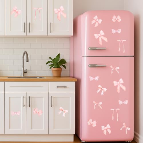 28 Pegatinas de lazo para pared, decorativo, removible miniatura 2