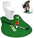 WC Golf Toilette Mini Tuta Sportiva per Il Tempo Libero Giocattolo Sportivo - Bagno Mini Putter Golf Gioco Set Set