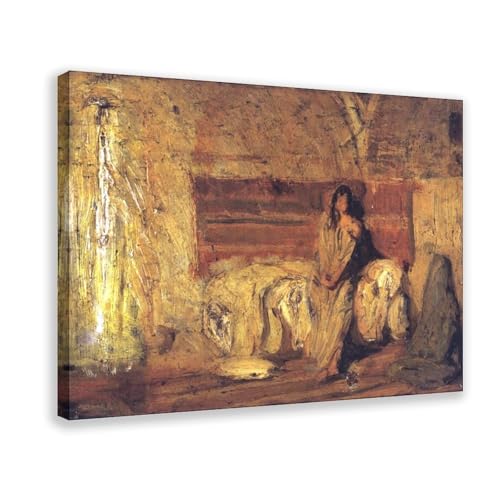 Toile Henry Ossawa Tanner The Annunciation pour décorer un salon chaleureux