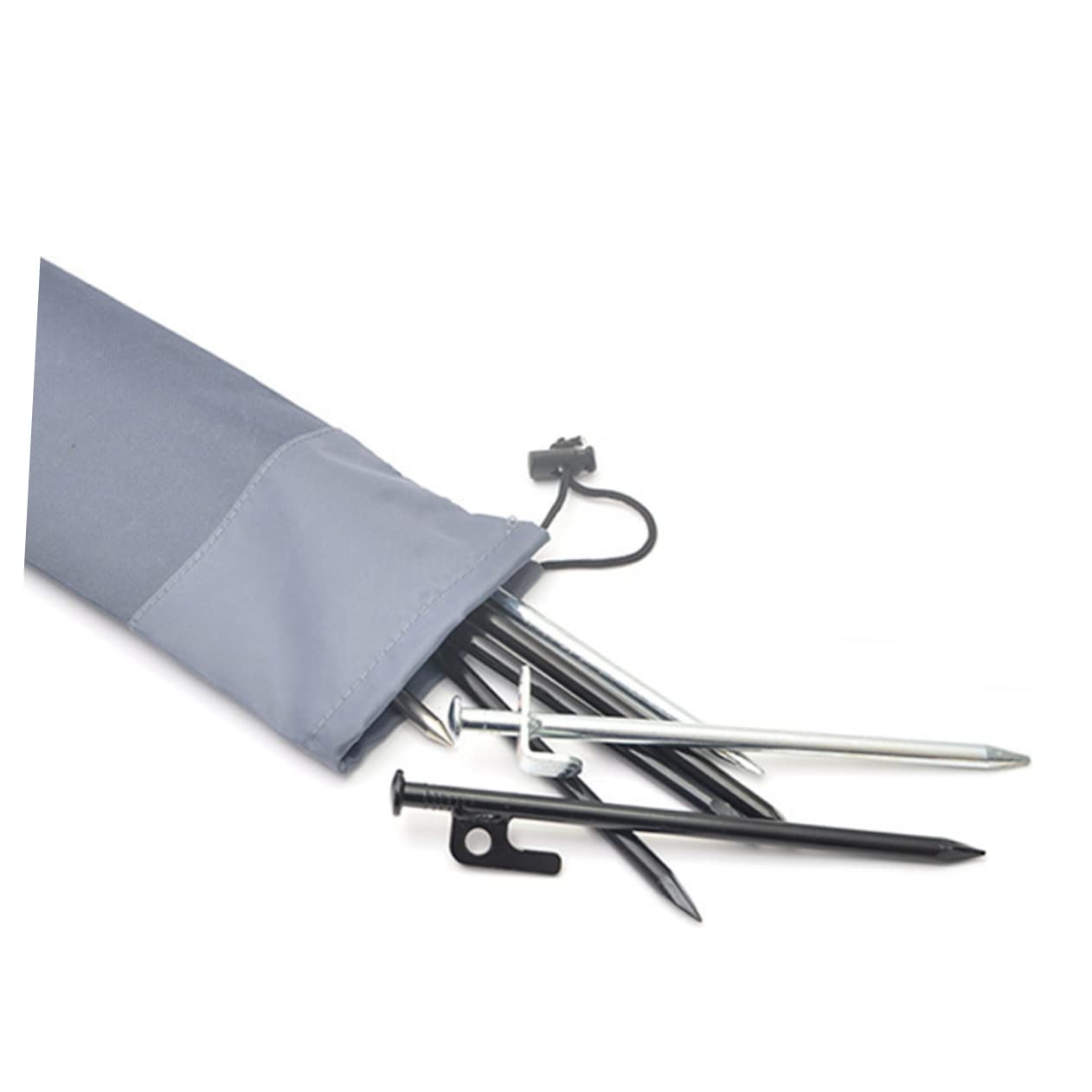 Yardenfun 5 Pcs Multi Function Oxford Cloth Tent Stake Storage Bags Portable Peg Bags for Camping Travel Duffle Bag Style Outdoor Accessories for Tent Setup and Organization